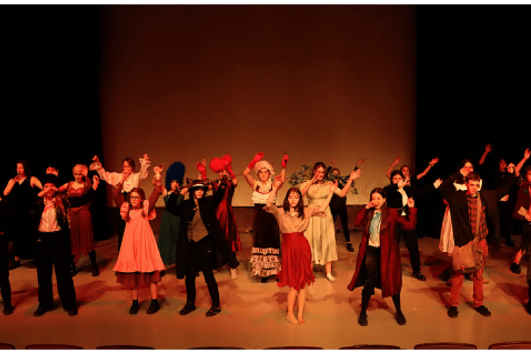 Teignmouth Community School Christmas performance