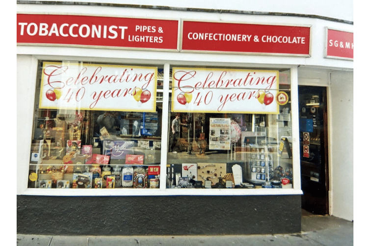 Sanders sweet shop moved to Union Street in its later years