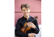 Top scholarship for talented violinist Joel