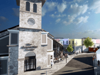 WATCH: 'Fly-by' video shows off alternate look of town revamp 