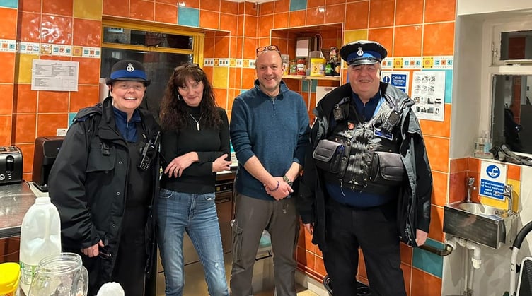 PCSOs visit Bovey Tracey Youth Cafe