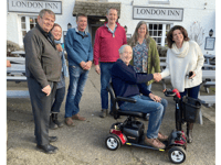 Parish council grant helps gets charity on the move