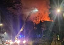 Devon firefighters tackle overnight derelict hotel blaze