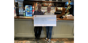 Charity benefits from Exminster pub's support