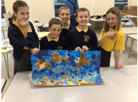Artist Alistair helps Starcross youngsters work come to life