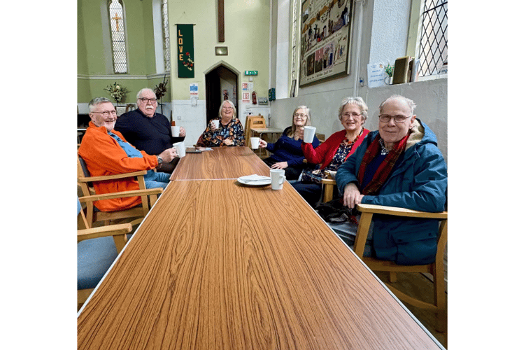 Brew and banter in Dawlish for forces veterans