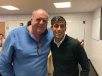 PM Rishi Sunak visits Devon