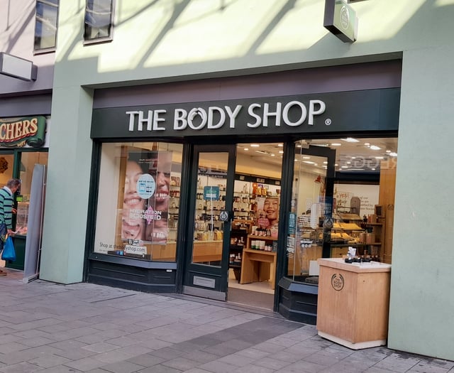 Body Shop store to close within six weeks 