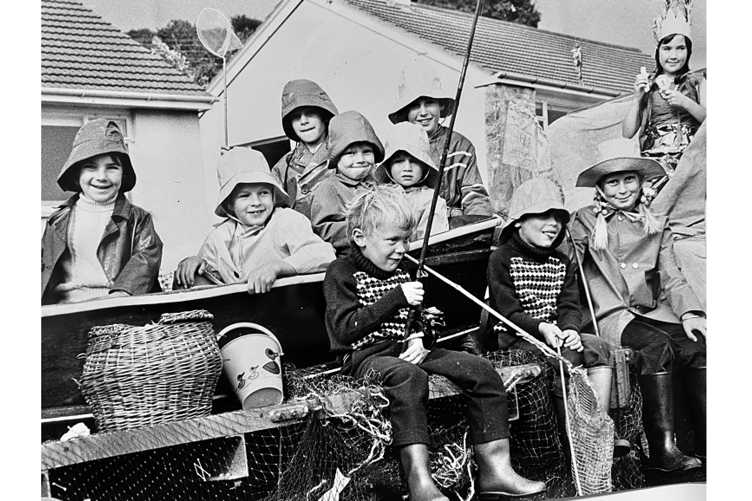 Swapping tennis nets for fishing nets - Fisherman’s Friends from Bovey Tennis Club.