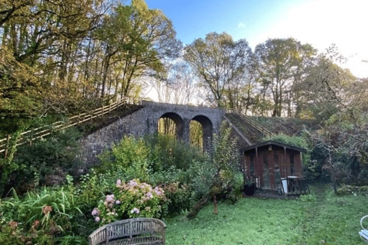 The bridge following the completion of work.