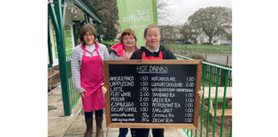 Masons chip in with welcome boost for community cafe