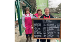 Masons chip in with welcome boost for Newton Abbot community cafe