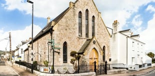 Former village chapel for sale has been converted into "striking" home