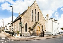 Former village chapel for sale has been converted into "striking" home