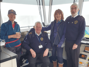 Coffee stop for coast path fundraiser 