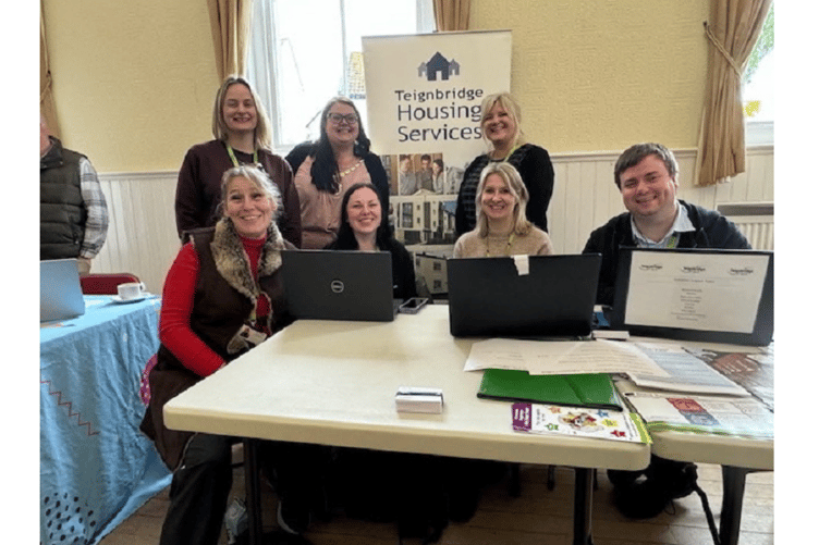 Here to help - the Dawlish cost of living event at the Manor House.
