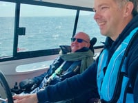Disabled businessman helps others enjoy life at sea 