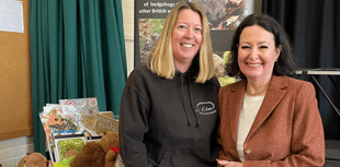 Easter raffle proves just the ticket for hedgehog charity 