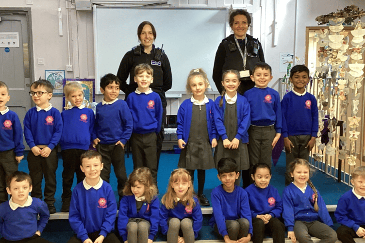 PCSO visit to Newton Abbot school proves popular