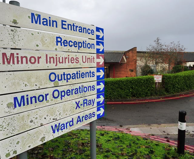 Minor injuries unit closed for rest of the week