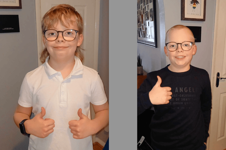 Billy Wood shaves his beloved mullet for charity