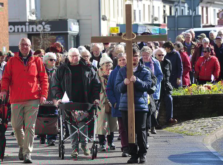 Good Friday Walk of Witness in Newton Abbot