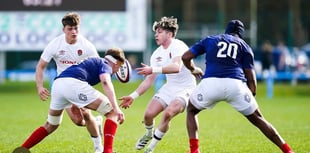 England rugby debut for Teignmouth lad