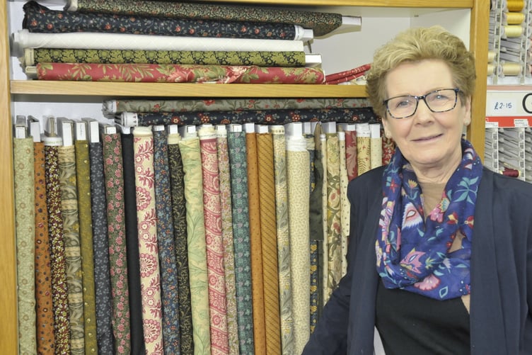 Sandra Benson of D & S Sewing Machines