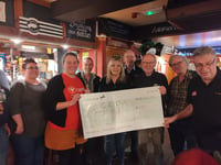 Charities benefit from pub quizzers 