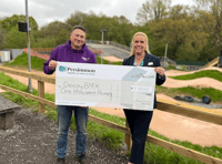 Housing developer's support for BMX club