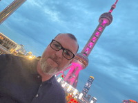Our man in China!