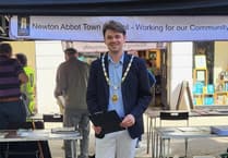 Newton Abbot's youngest Mayor meets the public 