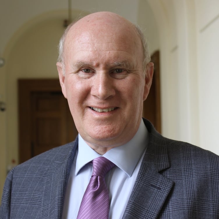 Leader of Devon County Council Cllr James McInnes