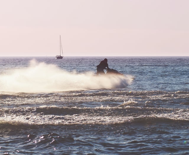 Speeding watercraft stopped in Exe estuary 