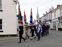 Town celebrates armed forces past, present and future