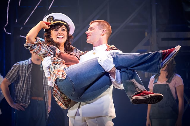 Review: An Officer and a Gentlemen.  Up where they belong