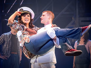 Review: An Officer and a Gentlemen.  Up where they belong