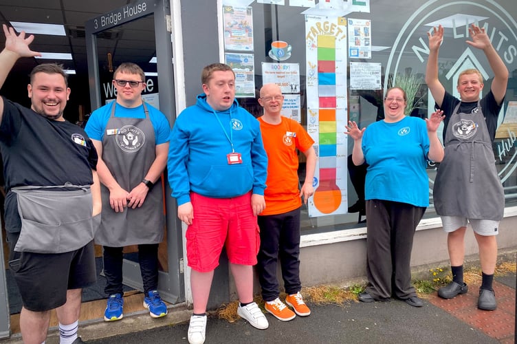 Jubilation as Newton Abbot's No Limits Cafe and Hub top  their Crowdfunder appeal