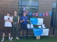 Students in Race For Life 