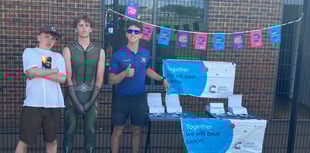 Students in Race For Life 