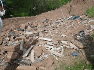 Landowner jailed for dumping asbestos