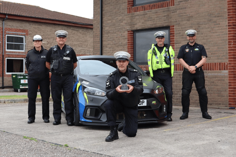 Police win national award for commitment to road safety