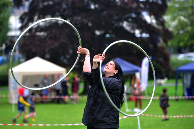  Party in the Park at Courtenay Park, Newton Abbot,