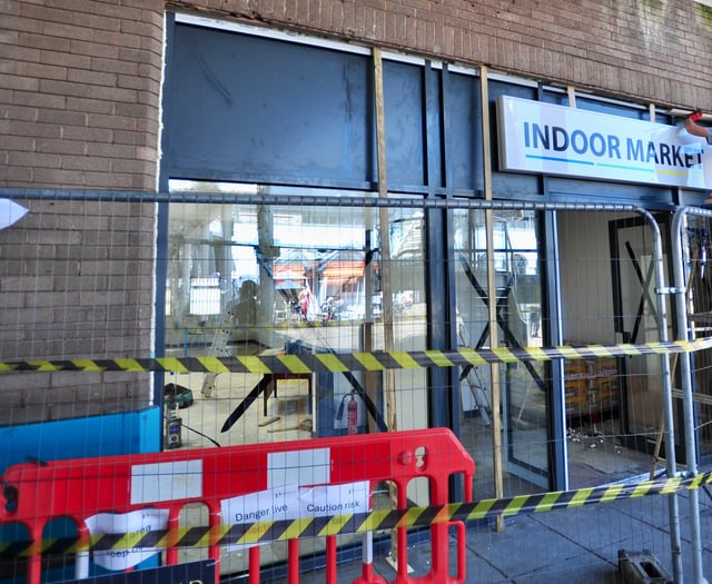 Temporary market hall opens next week 