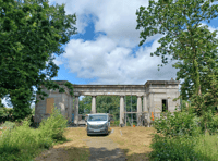 Restoration work begins on historic gatehouse 