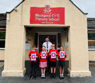 Blackpool School celebrates latest Ofsted rating 