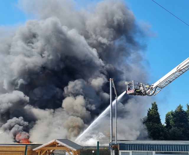 New units at burnt down industrial site as application gets go ahead