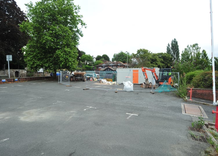 The former TDC car park off Elm Road in Newton Abbot