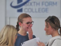 Teignbridge students celebrate A-Level results