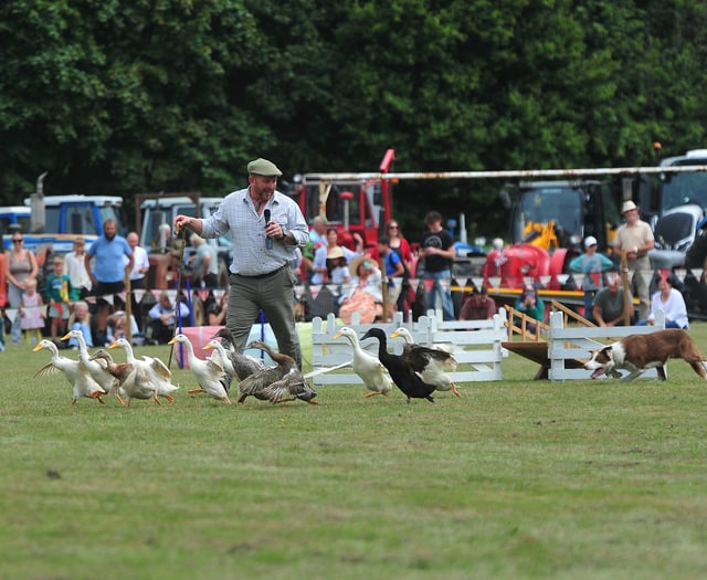 Christow Show in the heart of the Teign Valley